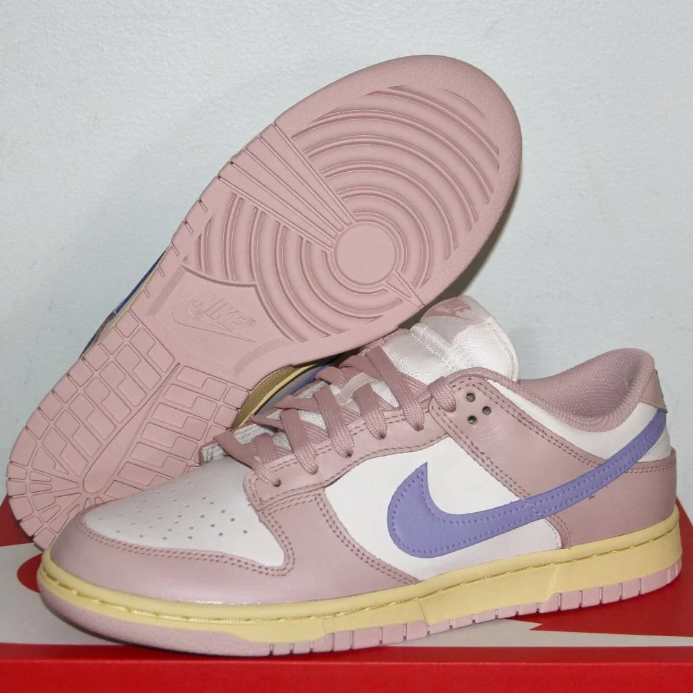 Nike Dunk Low Pink Oxford Shoes Womens 10